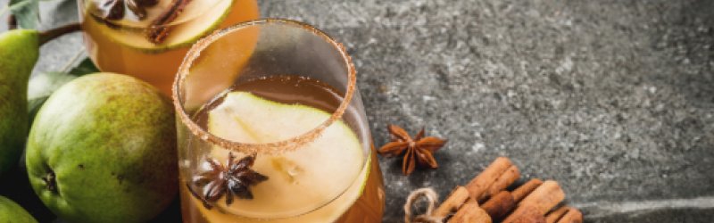Spiced Pear Cocktail