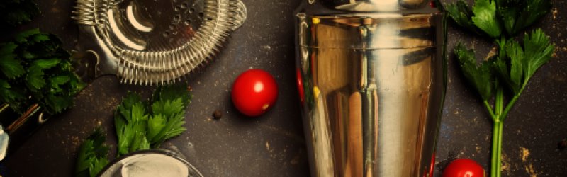 Shaker, Sellerie, Dispenser für die Cocktail Herstellung