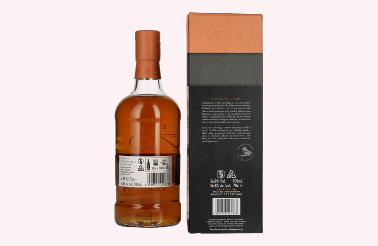 Ledaig 9 Years Old Bordeaux Red Wine Cask Strength Limited Release 2012 56,8% Vol. 0,7l in Geschenkbox