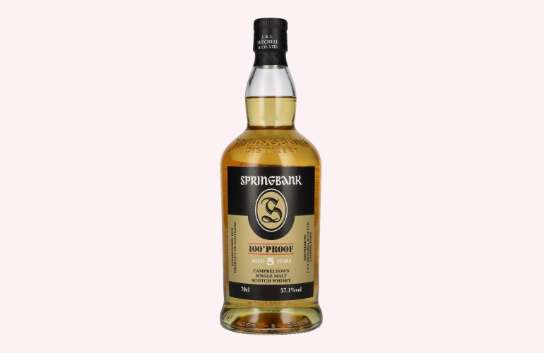 Springbank 100° Proof 5 Years Old Campbeltown Single Malt Scotch Whisky 57,1% Vol. 0,7l