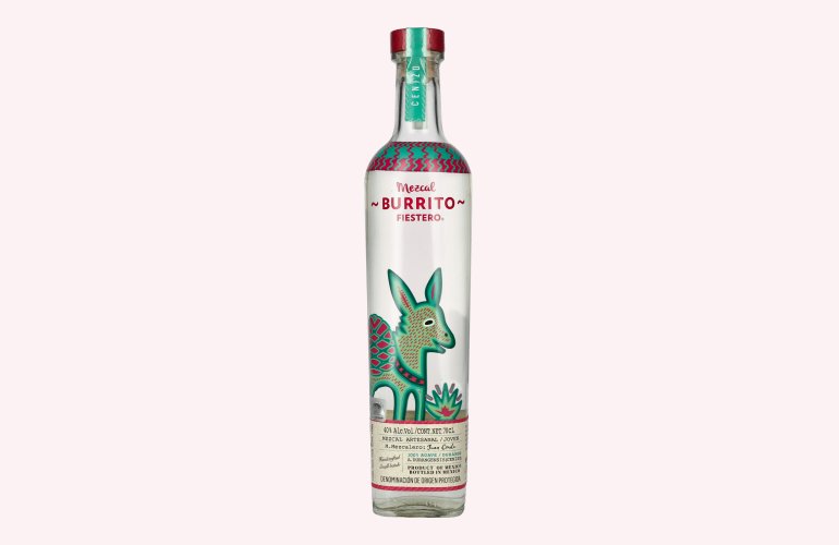 Burrito Fiestero Mezcal Artesanal Cenizo DOP 40% Vol. 0,7l