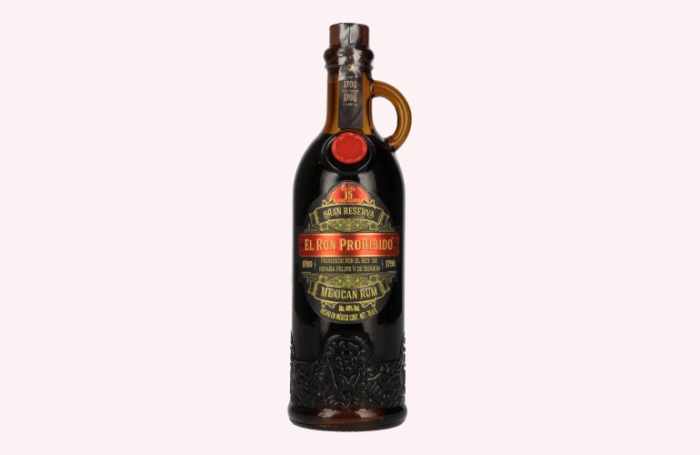 El Ron Prohibido Solera 15 Gran Reserva Finest Blended Mexican Rum 40% Vol. 0,7l