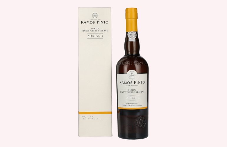 Ramos Pinto Adriano Porto White Reserve 19% Vol. 0,75l in Geschenkbox