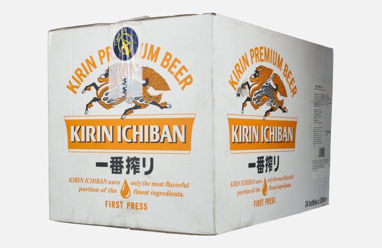 KIRIN ICHIBAN Japan's Premium Beer 5% Vol. 24x0,33l