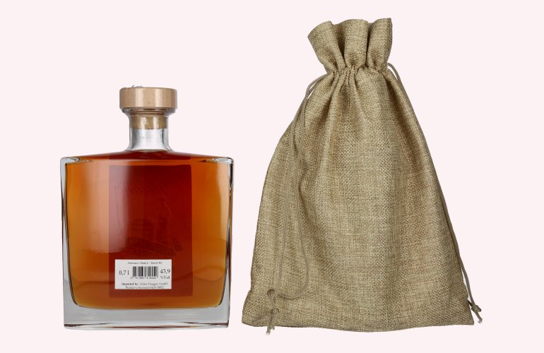 El Ron del Artesano 18 Años Tes Barriles Panama Rum 43,9% Vol. 0,7l im Leinenbeutel