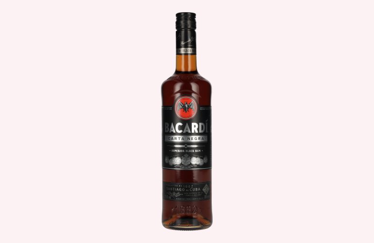 Bacardi Carta Negra Superior Black Rum 37,5% Vol. 0,7l