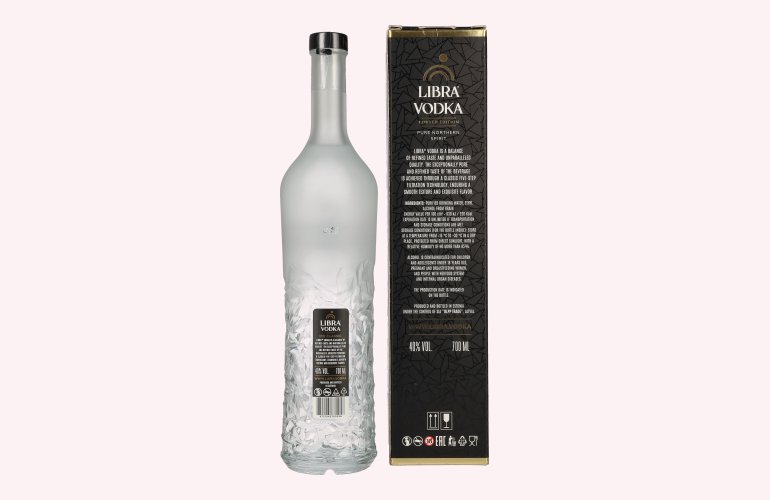 Libra Vodka Limited Edition 40% Vol. 0,7l in Geschenkbox