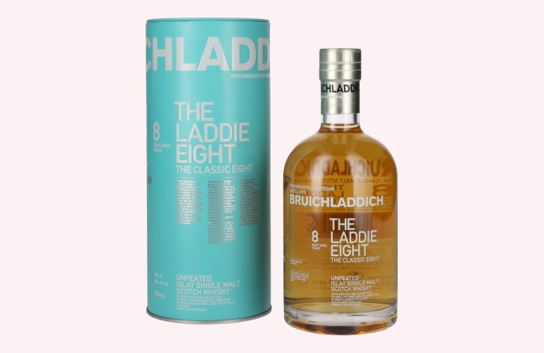 Bruichladdich THE LADDIE EIGHT 8 Years Old Unpeated 50% Vol. 0,7l in Tinbox