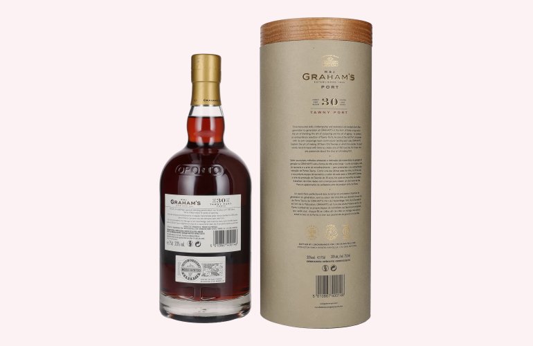 W. & J. Graham's Tawny Port 30 Years Old 20% Vol. 0,75l en boîte cadeau