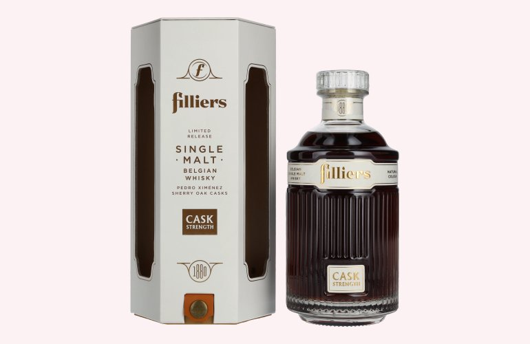 Filliers Sherry Cask Belgian Single Malt Whisky Cask Strength Limited Release 58,5% Vol. 0,7l in Giftbox