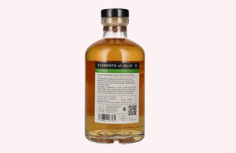 Elements of Islay Cask Edit I LOVE PAPA Islay Blended Malt 46% Vol. 0,7l