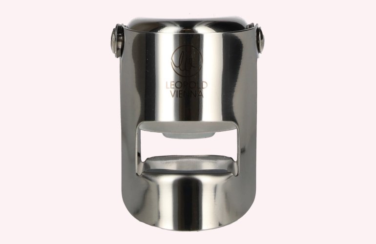 Leopold Vienna Bouchon de bouteille de champagne verchromt