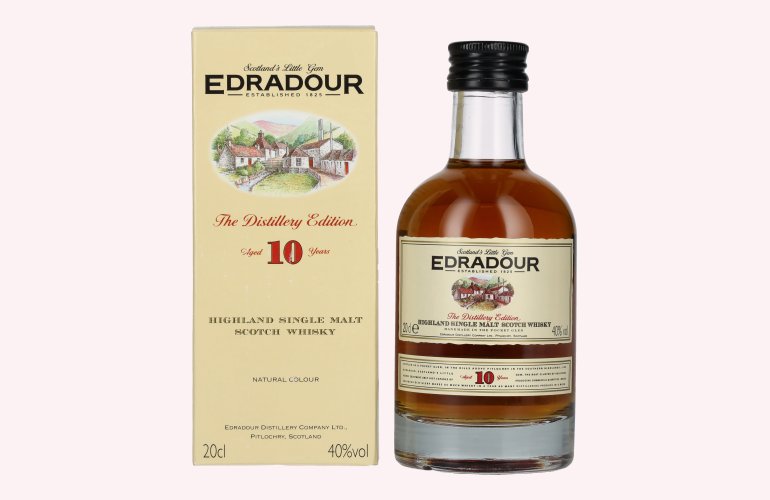 Edradour 10 Years Old 40% Vol. 0,2l in Geschenkbox