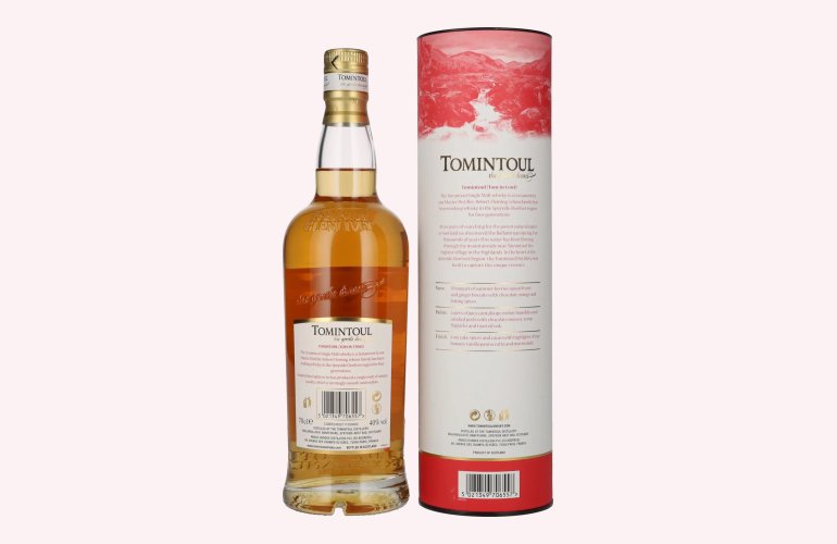 Tomintoul Small Batch Madeira Cask Finish 40% Vol. 0,7l in Geschenkbox