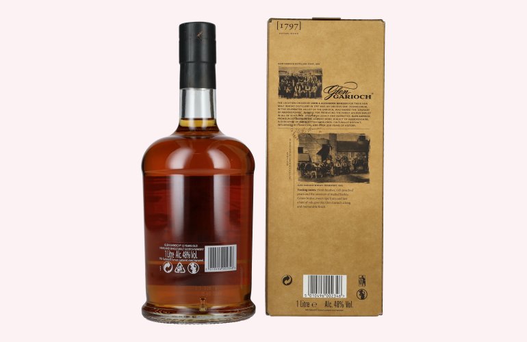 Glen Garioch 12 Years Old Highland Single Malt Scotch Whisky 48% Vol. 1l in Giftbox
