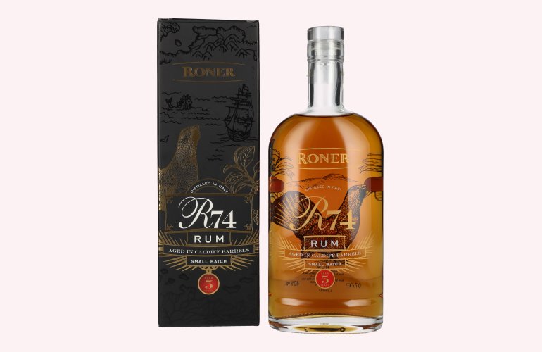 R74 Small Batch Rum 40% Vol. 0,7l in Geschenkbox