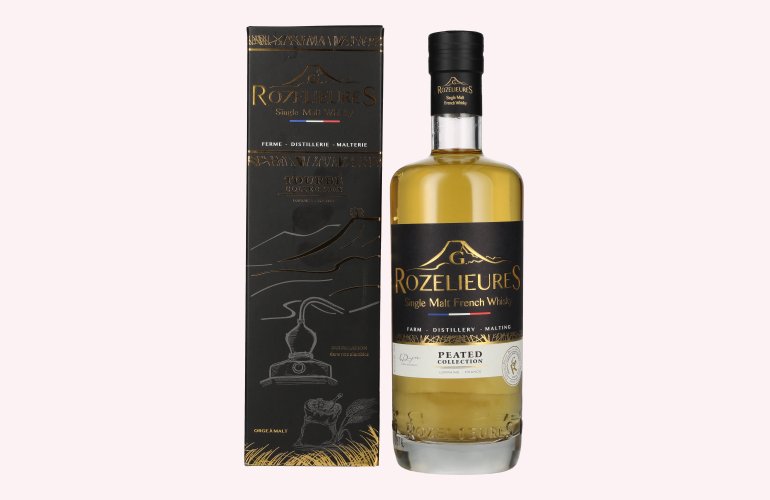 G. Rozelieures TOURBÉ (PEATED) COLLECTION Single Malt Whisky 46% Vol. 0,7l en boîte cadeau