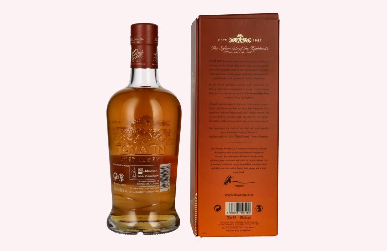 Tomatin 16 Years Old MOSCATEL WINE CASKS 46% Vol. 0,7l in Giftbox