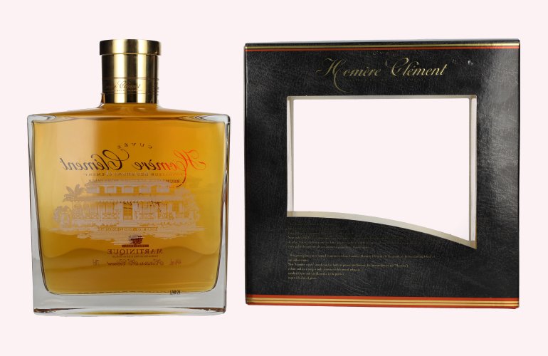 Homére Clément Cuvée Rhum Vieux Agricole Hors D'Âge 44% Vol. 0,7l in Geschenkbox