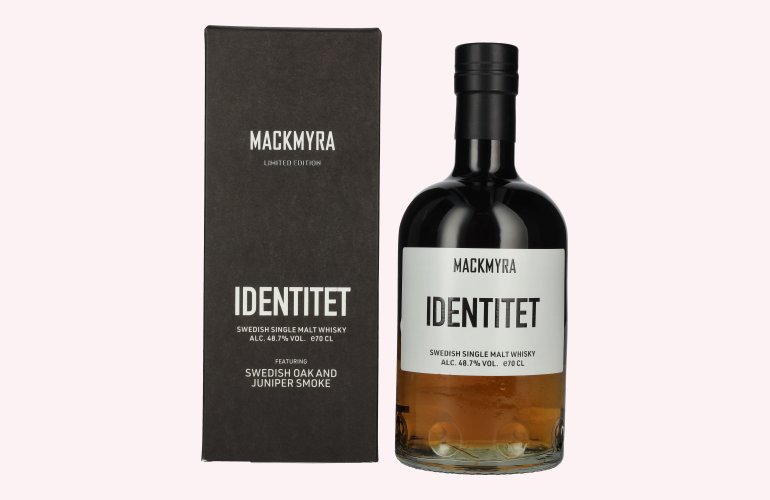 Mackmyra IDENTITET Swedish Single Malt Whisky 48,7% Vol. 0,7l in Giftbox