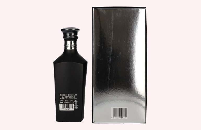 Rum Nation Panama 21 Years Old Black Edition 43% Vol. 0,7l en boîte cadeau