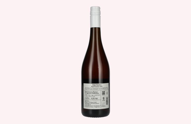 K+K Kirnbauer PINK PEARLS Rosé Frizzante 2024 11,5% Vol. 0,75l