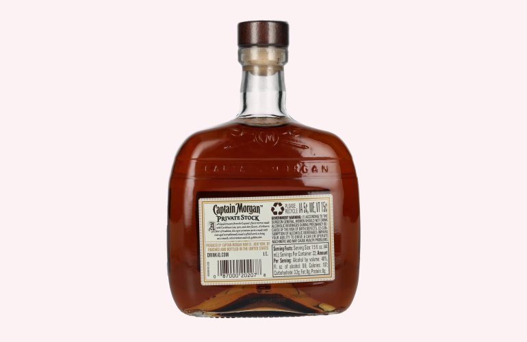 Captain Morgan Private Stock Premium Barrel 40% Vol. 1l