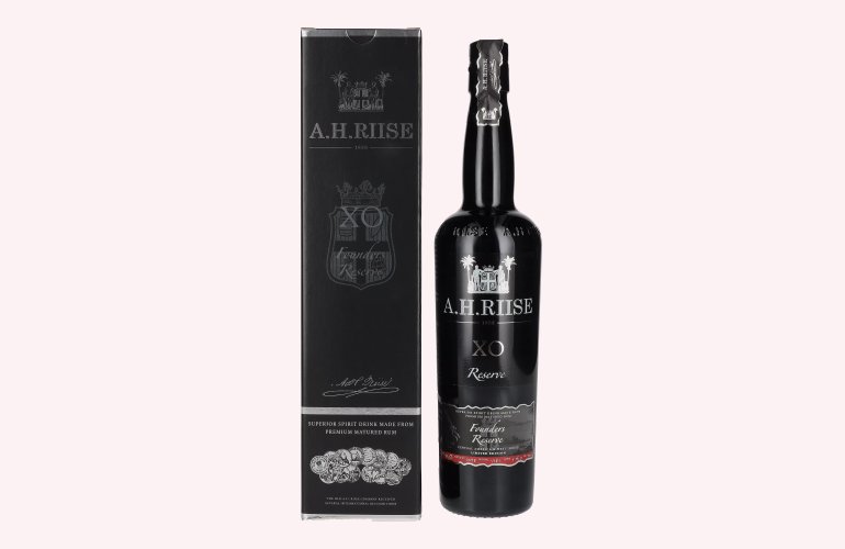 A.H. Riise X.O. FOUNDERS RESERVE Superior Spirit Drink #4 45,1% Vol. 0,7l in geschenkverpakking