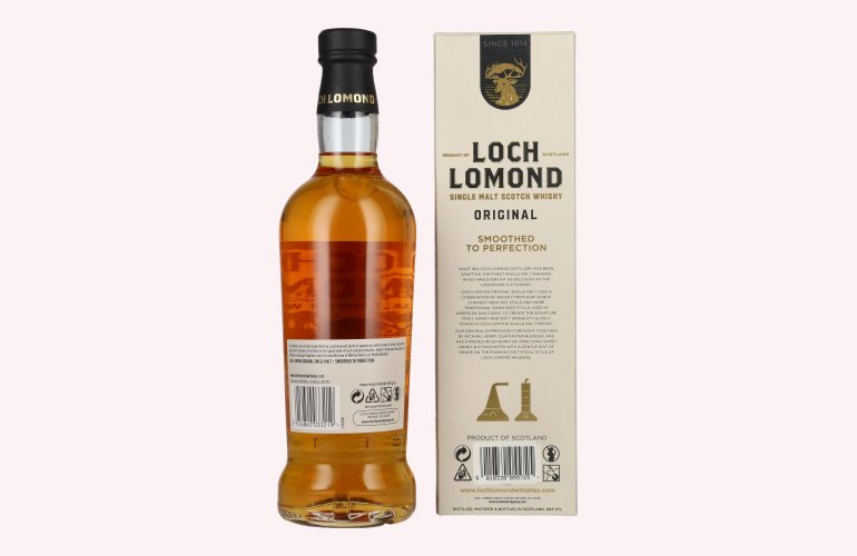 Loch Lomond ORIGINAL Smoothed To Perfection Single Malt 40% Vol. 0,7l in Giftbox