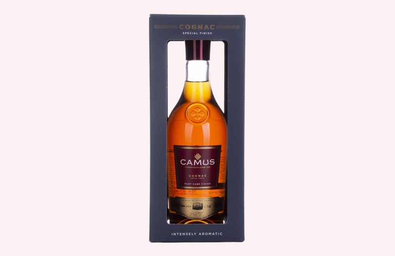 Camus Port Cask Finish Cognac Batch 2 43,2% Vol. 0,7l en boîte cadeau