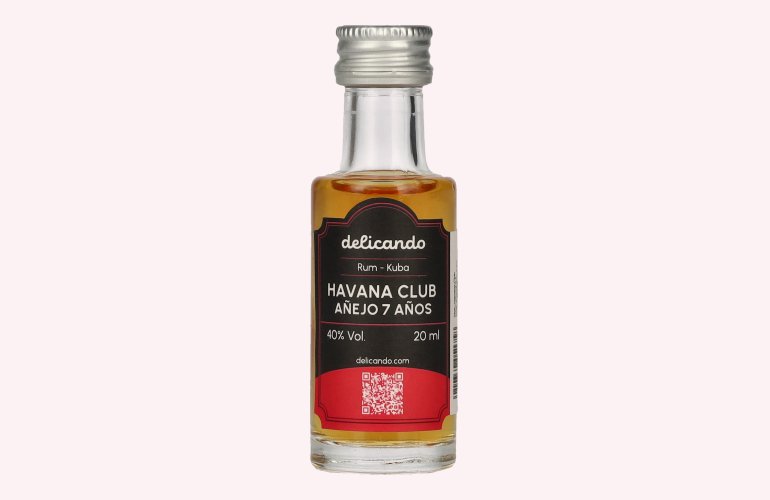 Havana Club Añejo 7 Años 40% Vol. 0,02l
