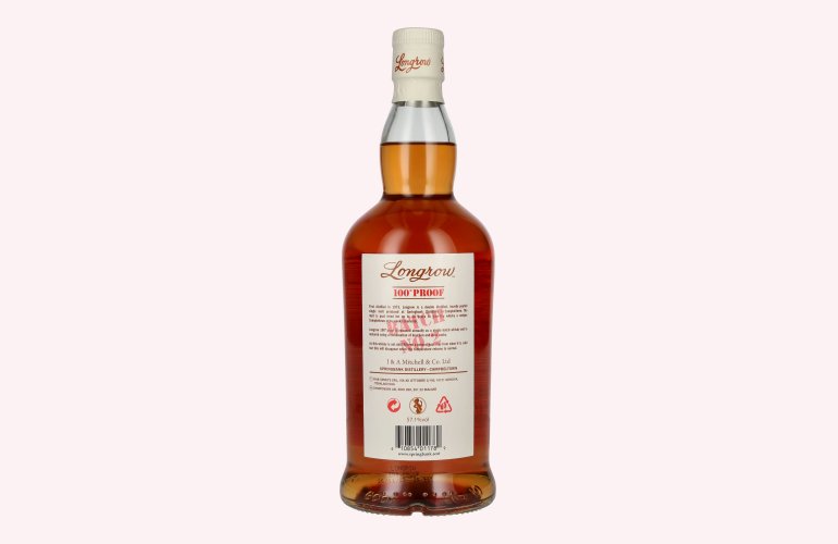 Springbank Longrow 100° Proof Peated Campbeltown Single Malt Scotch Whisky 57,1% Vol. 0,7l