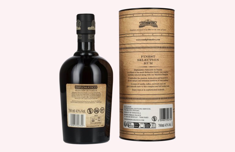 Diplomático SELECCIÓN DE FAMILIA Rum 43% Vol. 0,7l in Giftbox