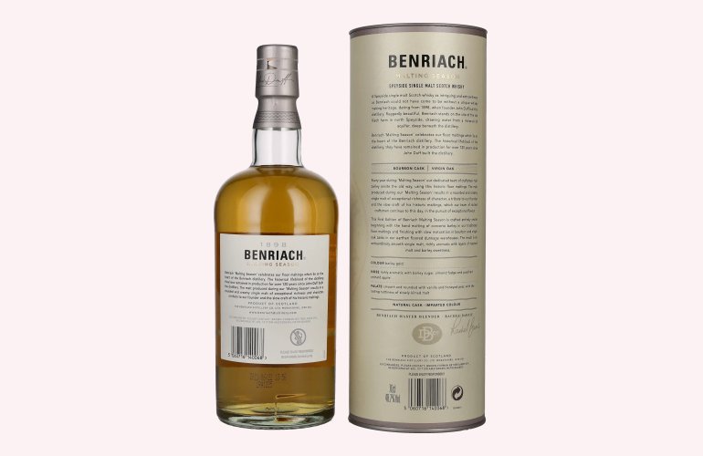 Benriach MALTING SEASON Speyside Single Malt 48,7% Vol. 0,7l in Geschenkbox