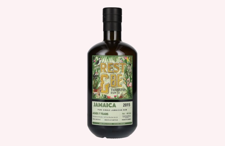 Rest & Be Thankful JAMAICA 7 Years Old Pure Single Jamaican Rum 2015 #2 46% Vol. 0,7l