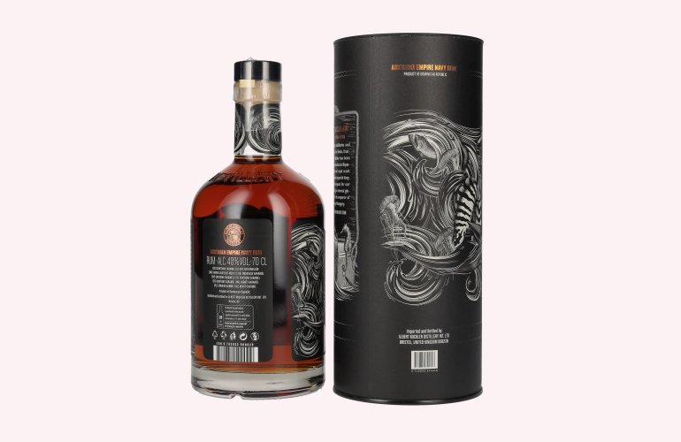 Austrian Empire Navy Rum 18 Solera Blended 40% Vol. 0,7l in Geschenkbox