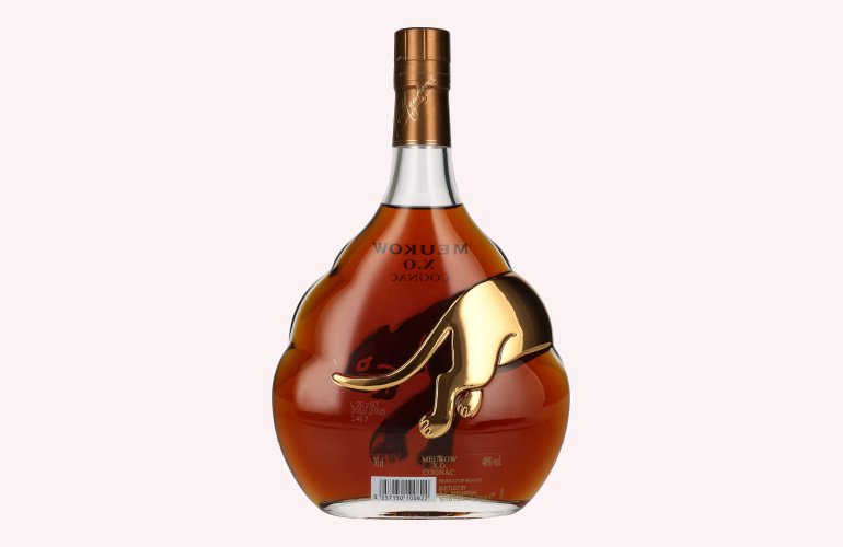 Meukow X.O. Cognac Gold FELINE Limited Edition 40% Vol. 0,7l