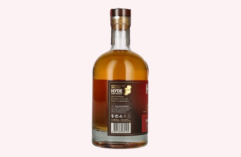 Hyde No.4 RUM FINISH Single Malt Irish Whiskey 46% Vol. 0,7l