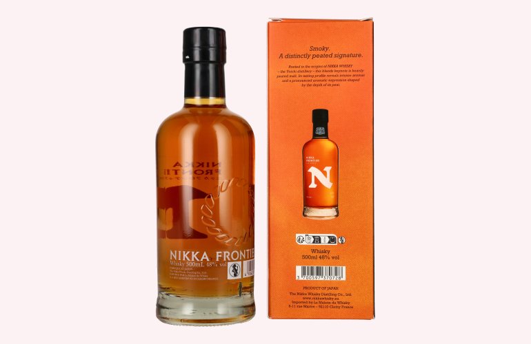 Nikka FRONTIER Blended Whisky 48% Vol. 0,5l in geschenkverpakking