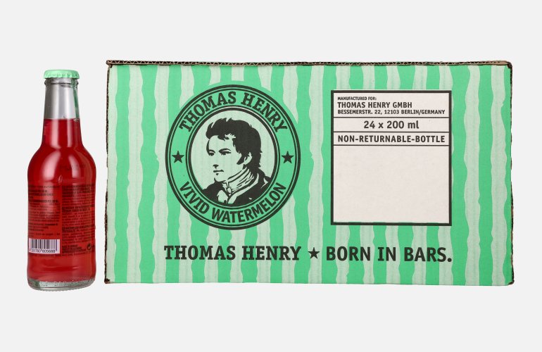 Thomas Henry Vivid Watermelon Tonic Water 24x0,2l