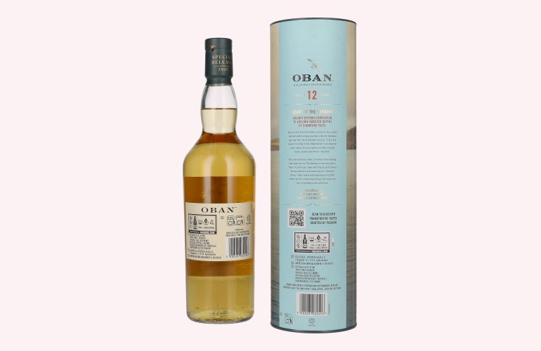 Oban 12 Years Old HEART OF THE HARBOUR Single Malt Special Release 2025 54,7% Vol. 0,7l in geschenkverpakking