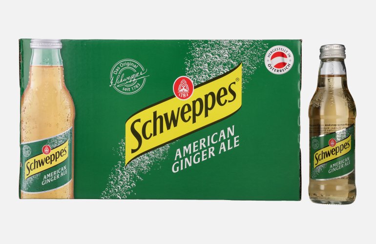 Schweppes American Ginger Ale 24x0,2l