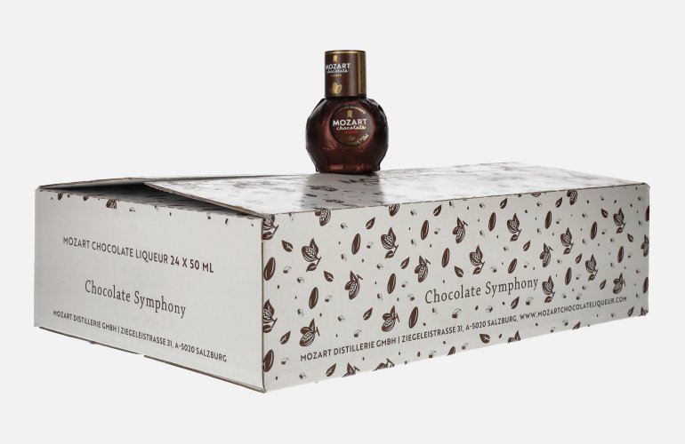 Mozart Chocolate Dark Likör 17% Vol. 24x0,05l