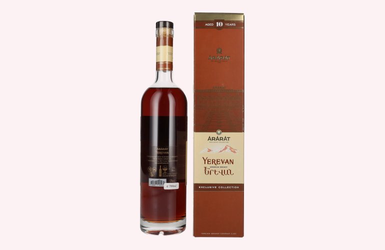 Ararat Yerevan 10 Years Old Exclusive Collection 57% Vol. 0,7l in Giftbox