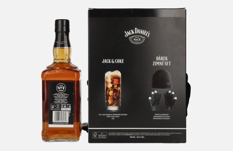 Jack Daniel's Tennessee Whiskey 40% Vol. 0,7l met Winterset