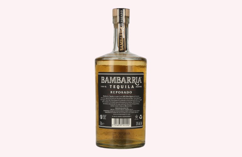 Bambarria Tequila Reposado 100% Agave 38% Vol. 0,7l