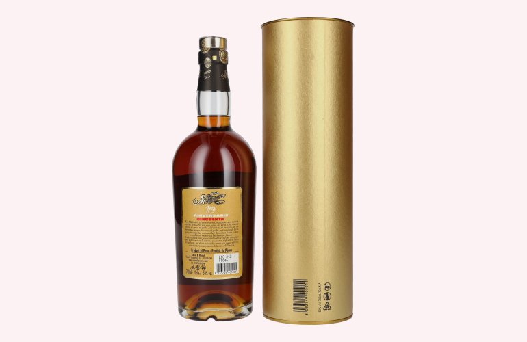 Ron Millonario 10 Aniversario Cincuenta Rum 50% Vol. 0,7l in geschenkverpakking