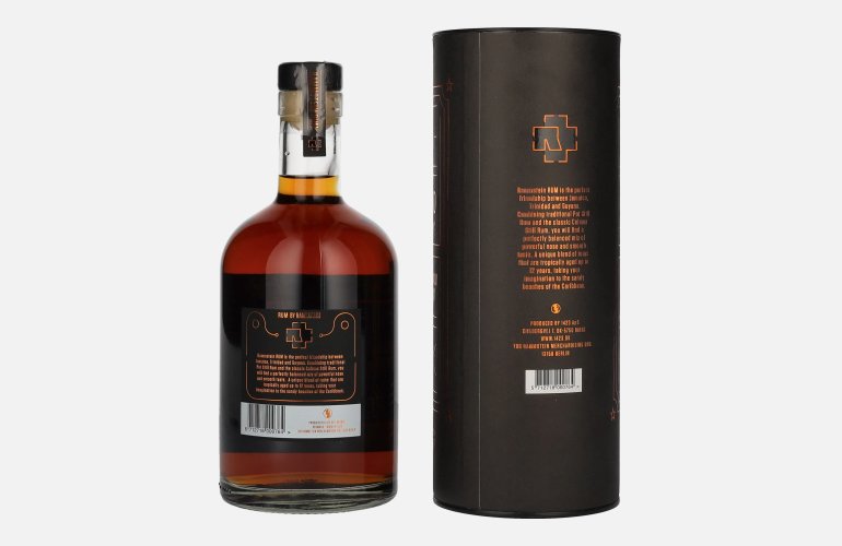 Rammstein Premium Rum 40% Vol. 0,7l in geschenkverpakking