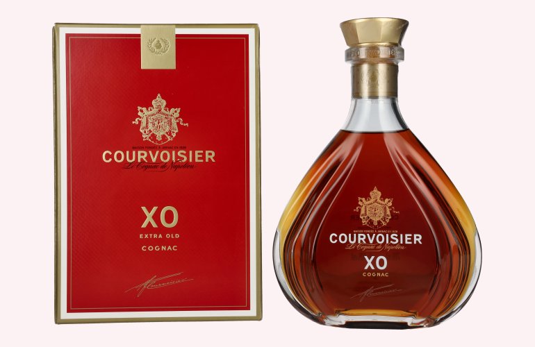 Courvoisier XO Le Cognac de Napoléon 40% Vol. 0,7l in Geschenkbox