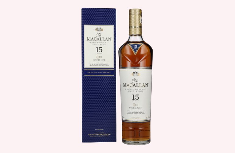 The Macallan 15 Years Old DOUBLE CASK 43% Vol. 0,7l en boîte cadeau